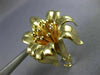 ESTATE LARGE TIFFANY & CO. 18KT YELLOW GOLD 3D CLASSIC FLOWER BROOCH PIN #26539