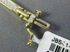 ESTATE 1.0CT DIAMOND 14KT WHITE & YELLOW GOLD CROSS RECTANGULAR TENNIS BRACELET