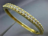 ANTIQUE 3.60CT ROUND CUT DIAMOND 18KT YELLOW GOLD CLASSIC BANGLE BRACELET #1852