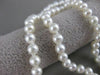 ESTATE 4.5- 5MM SOUTH SEA PEARL 14K WHITE GOLD PRINCESS NECKLACE 18" INCH #21026