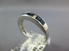 .83CT DIAMOND & AAA SAPPHIRE 14KT WHITE GOLD PRINCESS & BAGUETTE ENGAGEMENT RING
