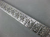 EXTRA LARGE 21.95CT DIAMOND 18KT WHITE GOLD 3D CLASSIC INFINITY TENNIS BRACELET