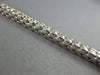 ESTATE 4.0CT DIAMOND 14KT WHITE GOLD 3D ROUND SEMI BEZEL CHANNEL TENNIS BRACELET