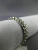 ANTIQUE .72CT ROUND OLD MINE DIAMOND 18KT WHITE GOLD SQUARE ETERNITY RING #11514
