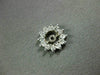 ESTATE .60CT ROUND DIAMOND 14KT WHITE GOLD 3D CLASSIC JACKET EARRINGS #21135