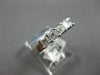 .85CT DIAMOND 14K WHITE GOLD PRINCESS 5 STONE INVISIBLE WEDDING ANNIVERSARY RING