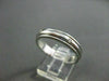 ESTATE .12CT DIAMOND 14KT WHITE GOLD FLOATING ETOILE ANNIVERSARY RING 4mm #10839