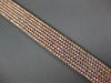 WIDE & LARGE 16.02CT LIGHT PINK DIAMOND 18KT ROSE GOLD MULTI ROW TENNIS BRACELET