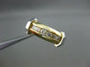 ESTATE .30CT DIAMOND 6 STONE 14KT WHITE & YELLOW GOLD ANNIVERSARY RING #11371