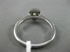 ESTATE .56CT DIAMOND 14KT WHITE GOLD 3D SEMI ETERNITY WEDDING ANNIVERSARY RING
