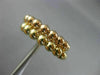 ESTATE 14KT YELLOW & ROSE GOLD HANDCRAFTED DOUBLE ETERNITY BEADED STACKABLE RING