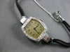 ANTIQUE LARGE .50CT OLD MINE DIAMOND PLATINUM ART DECO SQUARE LADY'S WATCH 28187