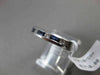 ESTATE .70CTW DIAMOND & AAA SAPPHIRE 14KT WHITE GOLD MILGRAIN ANNIVERSARY RING