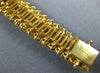 LARGE 25.94CT MULTI COLOR DIAMOND 18KT YELLOW GOLD 3D GRADUATING TENNIS BRACELET