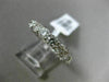 ESTATE 3.60CT DIAMOND 18KT WHITE GOLD DIAMOND ETERNITY WEDDING ANNIVERSARY RING