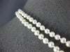 ESTATE AAA SOUTH SEA PEARL 14K WHITE GOLD 3D CLASSIC 5mm TWO ROW NECKLACE #21026