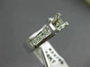 .92CT DIAMOND 14KT WHITE GOLD PRINCESS LUCIDA SEMI MOUNT ENGAGEMENT RING #23799