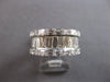 LARGE 3.85CT DIAMOND 18KT WHITE GOLD 3D BAGUETTE SEMI ETERNITY ANNIVERSARY RING