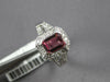 WIDE 1.93CT DIAMOND & AAA TOURMALINE 14KT WHITE GOLD EMERALD CUT ENGAGEMENT RING