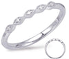 .03CT DIAMOND 14K WHITE GOLD 3D 5 STONE INFINITY MARQUISE SHAPE ANNIVERSARY RING
