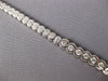 ESTATE 2.0CT DIAMOND 18K 2 TONE GOLD 3D CLASSIC SEMI BEZEL RIVIERA LOVE NECKLACE