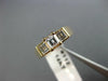 ANTIQUE .76CT ASSCHER CUT DIAMOND 14KT YELLOW GOLD PAST PRESENT FUTURE RING #112