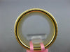WIDE .45CT DIAMOND & RED ENAMEL 18KT YELLOW GOLD ETERNITY COMFORT FIT FUN RING