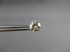 ESTATE 1.45CT DIAMOND 14K WHITE GOLD CLASSIC ROUND 4 PRONG MARTINI STUD EARRINGS