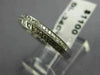 ESTATE .34CT DIAMOND 14K WHITE GOLD CLASSIC PAVE WEDDING ANNIVERSARY RING #14951