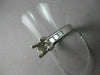 ESTATE WIDE .60CT DIAMOND 14K WHITE GOLD SEMI MOUNT LUCIDA ENGAGEMENT RING #2418