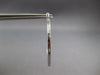 ESTATE LARGE 1.76CT DIAMOND 14KT WHITE GOLD 3D INSIDE OUT HOOP HANGING EARRINGS