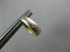 .08CT DIAMOND 18KT 2 TONE GOLD MATTE & SHINY REVERSIBLE HUGGIE EARRINGS #26692