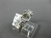 .42CT DIAMOND 14KT WHITE GOLD 3D FILIGREE HEART SEMI MOUNT ENGAGEMENT RING #1024
