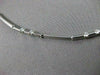 ESTATE .70CT DIAMOND 14KT W GOLD SOLITAIRE DROP ETOILE BY THE YARD NECKLACE #201