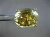 ANTIQUE WIDE 18.87CT DIAMOND & AAA YELLOW AMETHYST DIAMOND 18K YELLOW GOLD RING