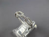 ESTATE .31CT DIAMOND 18KT WHITE GOLD CLASSIC OPEN LINK SQUARE LOVE KNOT FUN RING