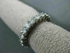 3.0CT ROUND DIAMOND 14K WHITE GOLD 3D SHARE PRONG ETERNITY ANNIVERSARY RING 1352