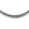 LARGE 21.29CT DIAMOND 18KT WHITE GOLD BAGUETTE ETERNITY CHANNEL TENNIS NECKLACE
