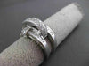 ESTATE LARGE 1.50CT DIAMOND 18KT WHITE GOLD 3D PRINCESS & ROUND COCKTAIL RING