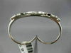 ESTATE EXTRA LARGE .45CT DIAMOND 18K WHITE GOLD 3D DOUBLE FINGER SNOWFLAKE RING