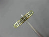 ESTATE .27CT DIAMOND 14KT YELLOW GOLD 9 STONE PRINCESS CHANNEL ANNIVERSARY RING