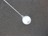 LARGE .55CT DIAMOND & AAA SOUTH SEA PEARL 14KT WHITE GOLD OVAL LARIAT NECKLACE