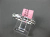 ESTATE .51CT BAGUETTE DIAMOND 18KT WHITE GOLD 3D SEMI ETERNITY ANNIVERSARY RING