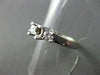 ESTATE .40CT DIAMOND 14KT W PAST PRESENT FUTURE SEMI MOUNT ENGAGEMENT RING #432