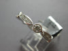 1.06CT DIAMOND 18KT WHITE GOLD ROUND FILIGREE ETERNITY WEDDING ANNIVERSARY RING