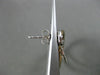 ESTATE LARGE 1.0CT DIAMOND 14K WHITE & BROWN GOLD CIRCLE OF LIFE ETOILE EARRINGS