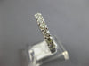 LARGE 1.16CT DIAMOND 14K WHITE GOLD ROUND SHARED PRONG SEMI ETERNITY LUCIDA RING