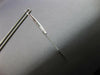 ESTATE LARGE .72CT DIAMOND 14KT WHITE GOLD GRADUATING BAR CHANDELIER HANGING EARRINGS