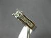 .92CT DIAMOND 14KT WHITE GOLD PRINCESS LUCIDA SEMI MOUNT ENGAGEMENT RING #23799
