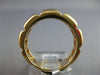 ESTATE .14CT DIAMOND 14KT YELLOW GOLD 3D ROUND SQUARE FUN ANNIVERSARY RING